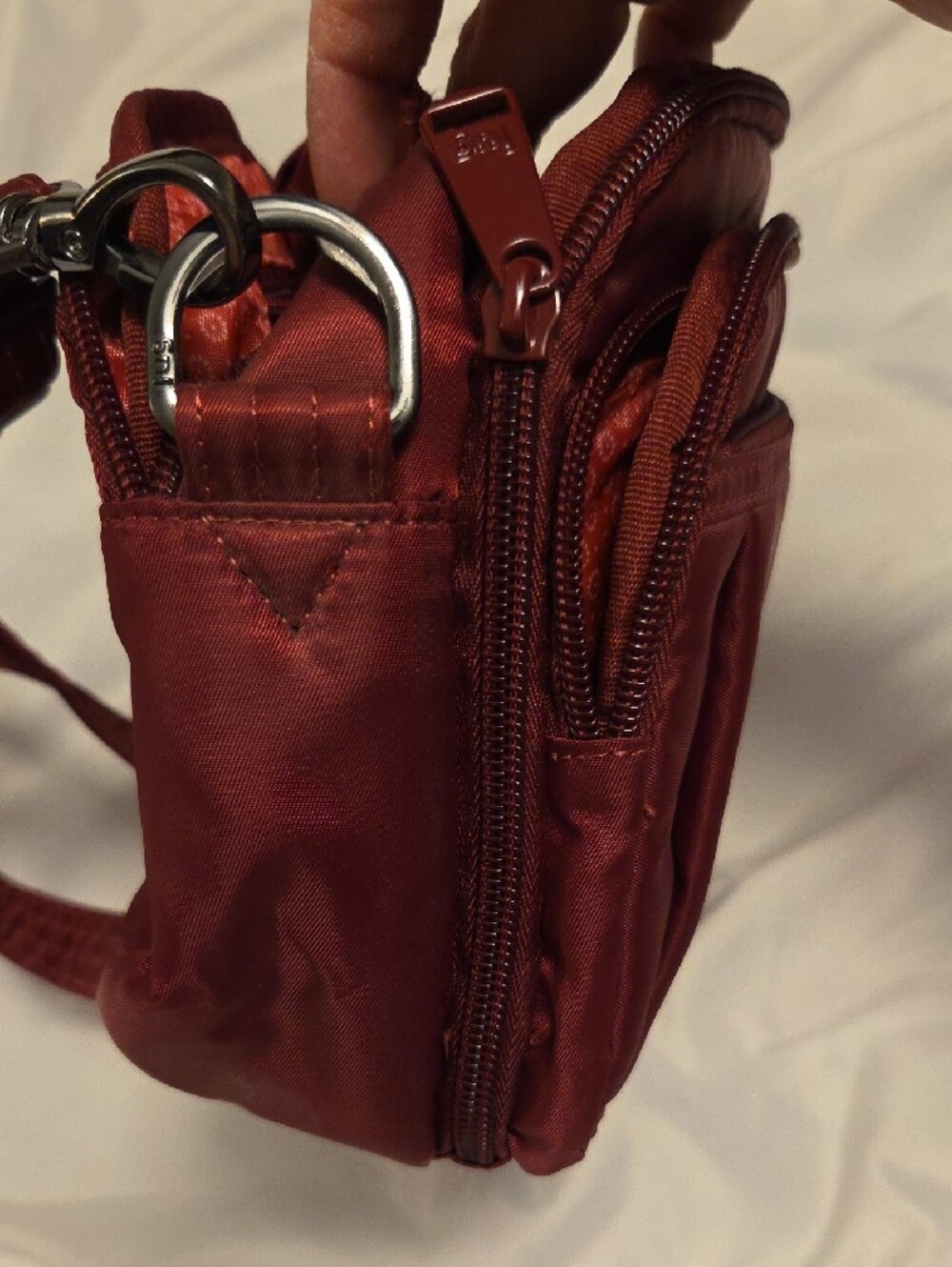 Lug Dark Red Scoop Crossbody - Picture 7 of 8